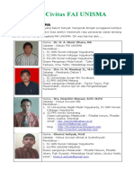 Profil Civitas FAI UNISMA