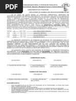 Solicitud Para Constancia de Posesion