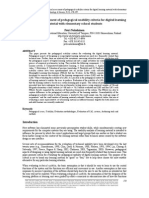 Digital Learning Material - Empirical Assessment (Nokelainen P., 2006)