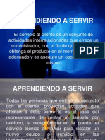 APRENDIENDO A SERVIR - Pps