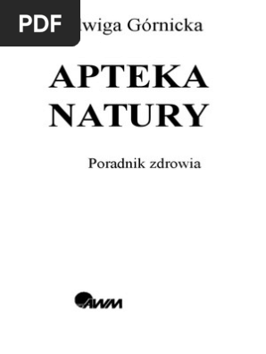 Apteka Natury Poradnik Zdrowia Jadwiga Górnickadoc