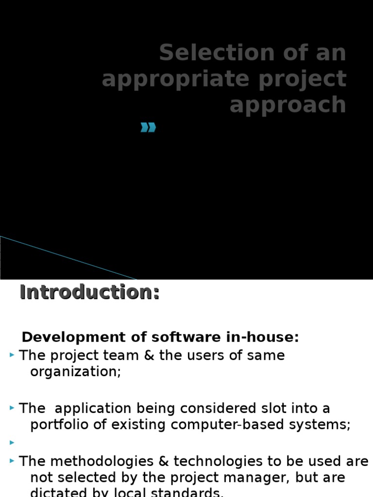 Selection of Appropriate Project ApproachSpm PDF Software Prototyping Prototype