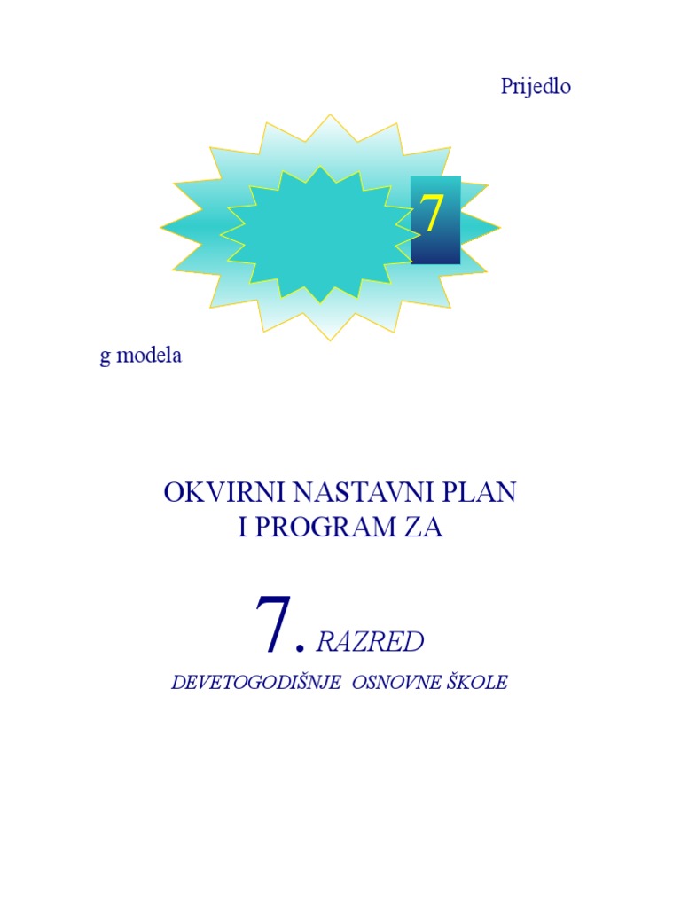NPP VII Razred | PDF