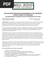 Download Meg Whitman Announces New Members Of The Campaigns Finance Committee Leadership by Meg Whitman SN23448260 doc pdf