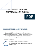 Competitividad empresarial en el Perú