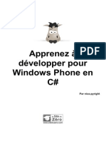 Developper Pour Windows Phone en C#
