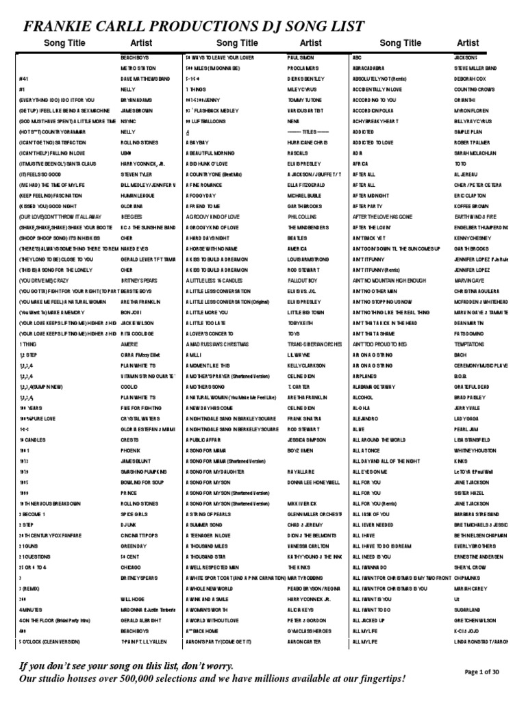 Karafun Catalog | PDF | Popular Music | Entertainment (General), image size:768x1024