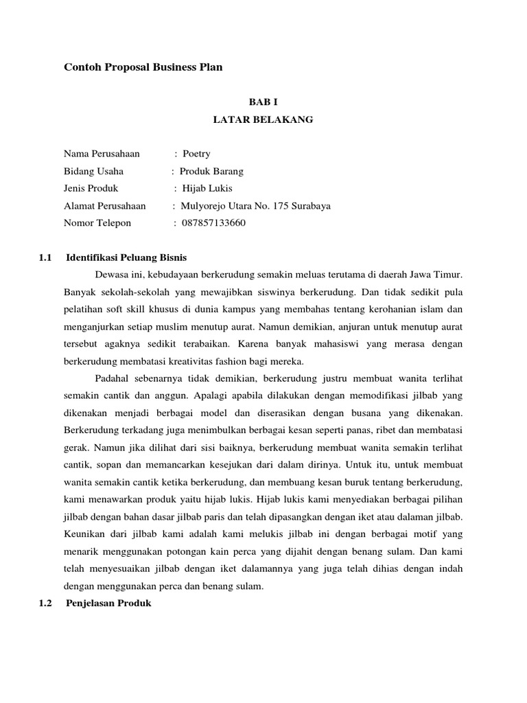 Hijab small business picture