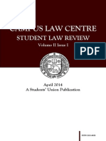CLC Student Law Review Vol II Issue I