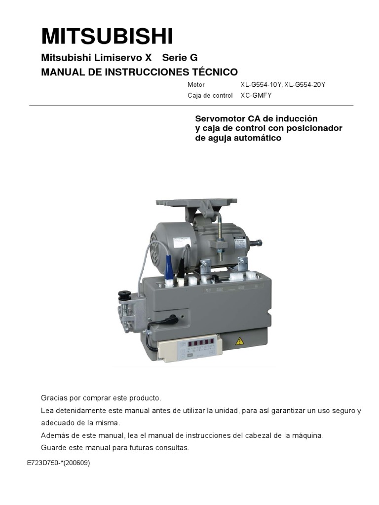 MANUAL+TECNICO+MOTOR+SERVO+SERIE+G Ac Power Plugs And Sockets Screw