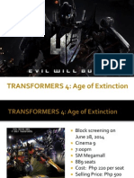 TRANSFORMERS 4: Age of Extinction