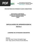 M2 Dificuldades de Aprendizagem Na Escola (1)