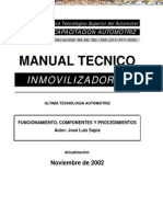 Manual Mecanica Automotriz Inmovilizadores Funcionamiento Componentes