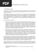 Elementos Básicos de Política Fiscal