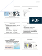 Lecture 2 Chapter 2: Mechanical and Electrical Sensors Chapter 2