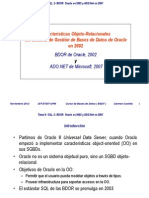 Bdor Oracle 2002 y Ado Net 2007