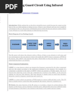 Car Parking Guard Circuit Using Infrared Sensor