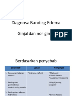 Diagnosa Banding Edema: Ginjal Dan Non Ginjal