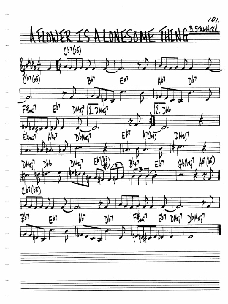 A Flower is a Lovesome Thing