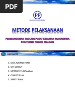 Download Metode Pelaksanaan Gedung by Edo Octora SN234542160 doc pdf
