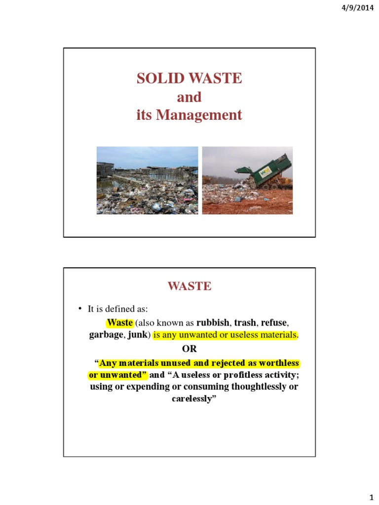 Waste Management DM PDF Electronic Waste Incineration