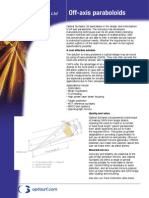 Off-axis Paraboloid Optics Manufacturer