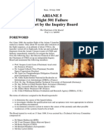 Ariane 5 Flight 501 Failure Report by The Inquiry Board: Foreword