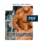 Body Building Tips Body Sculpture
