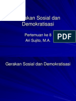 Gerakan Sosial Dan Demokratisasi