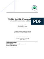 Mobile Satellite Communications Thesis Report