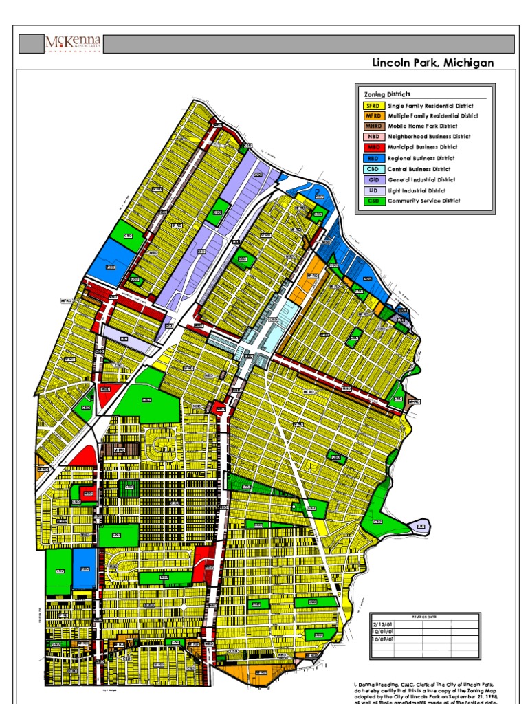 City of Lincoln Park, Michigan (Zoning Map) Music Free 30day Trial