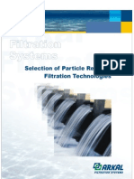 Selection of Particle Removal Filtration Technologies