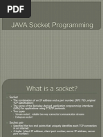 Socket Programming