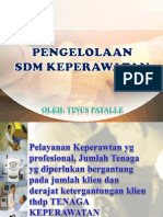 Pengelolaan SDM Keperawatan