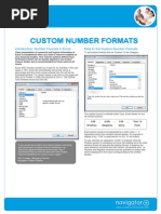 Custom Number Formats Tutorial