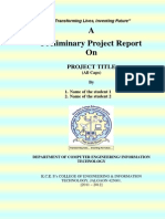 BE Project Report Format-Sem - I