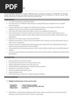 Business Analyst Resume