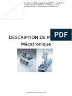 Description de Metier Mécatronique