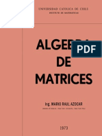 Algebra de Matrices