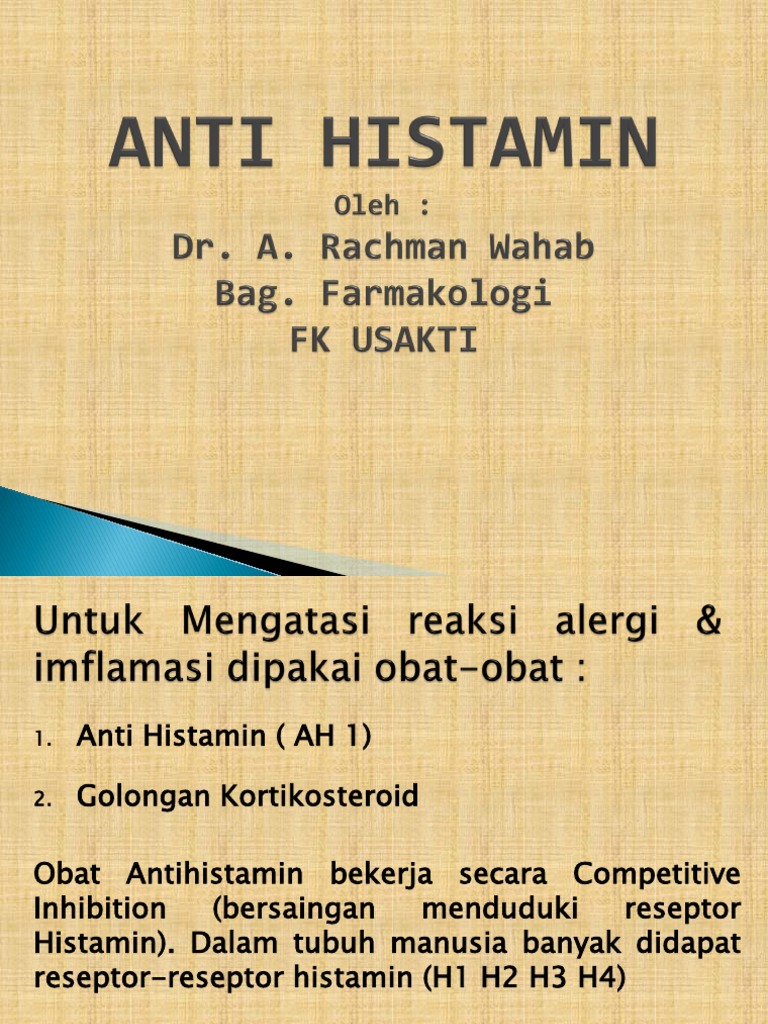 Anti Histamin