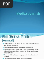Download Medical Journals - Presentation by api-19911024 SN23457261 doc pdf