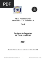 Reglamento FAE Rally 2011 Anticuado