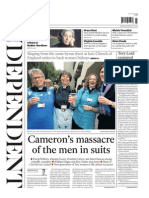 Cameron's Massacre of The Men in Suits
