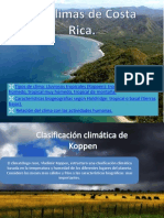 Los Climas de Costa Rica