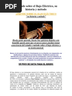 Aprende Sobre El Bajo Eléctrico