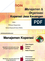 1.Manajemen & Organisasi Koperasi