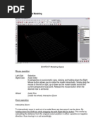 ECOTECT - General Modeling: Left Click Selection Right Click (Hold)