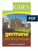 Ghid de Conversatie - Germana