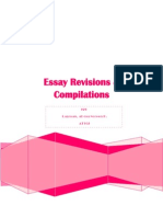 Essay Revisions & Compilations: #20 Lagman, Alyssa Noreen R. AT102