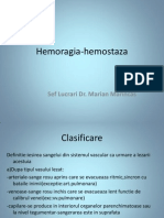 Hemoragia-hemostaza